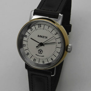 Raketa CLASSIC 24-hour mechanical watch (white3)