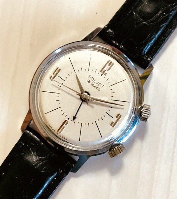 Poljot 2612 alarm watch, USSR 1970s | Russian Watches